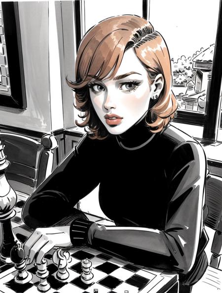A Comic Sketches Style