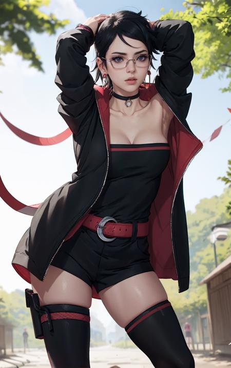 Sarada Uchiha | Boruto After the timeskip| Naruto Girls | KoFi Commissioned | ownwaifu