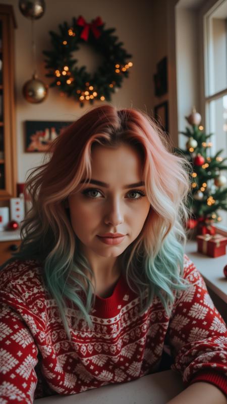 Christmas Selfie / Christmas Outfit