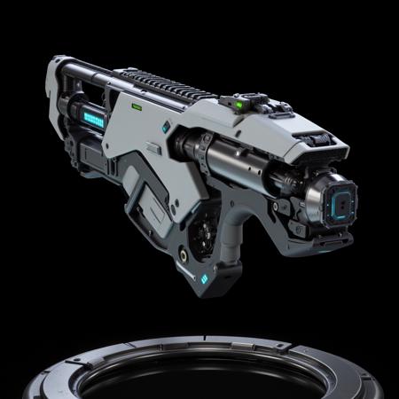 Sci-fi Quantum Weapon: XDimension Peace Guardian - mecha -  space warrior