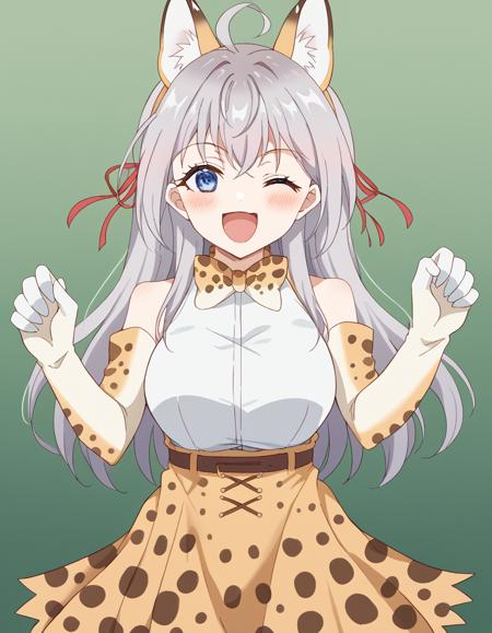 Serval (サーバル) (けものフレンズ) (サーバルちゃん) (さばんなコンビ) (魅惑のサーバル姉さん) (薮猫) Cosplay - Clothing