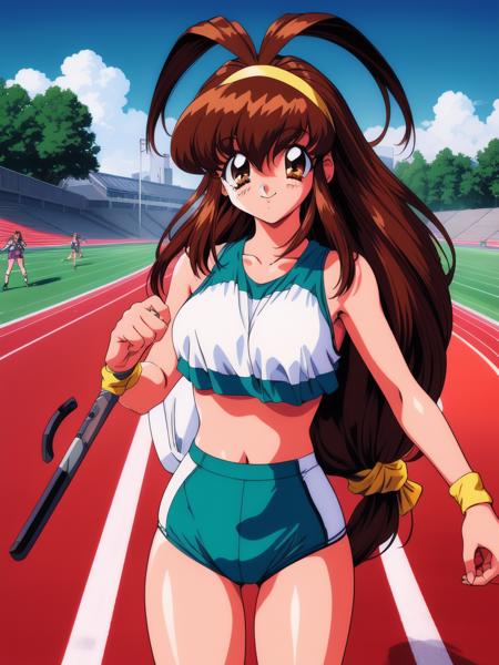 神崎あかり (バトルアスリーテス大運動会セガサターン版) kanzaki akari (battle athletes victory sega Saturn Ver)