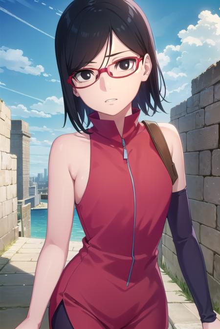 Sarada Uchiha (うちは サラダ) - Naruto (ナルト) - COMMISSION