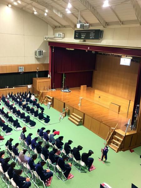 体育館 Japanese school gymnasium SD15