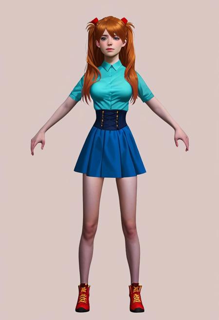 APose, A-Pose, full body