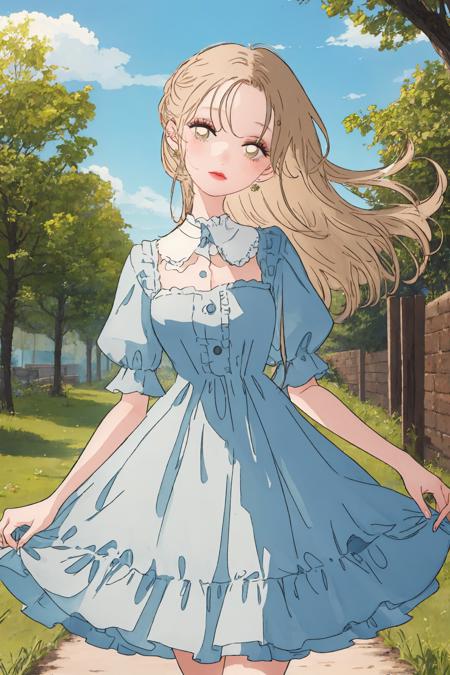 时尚插画风格(Fashion illustration style)