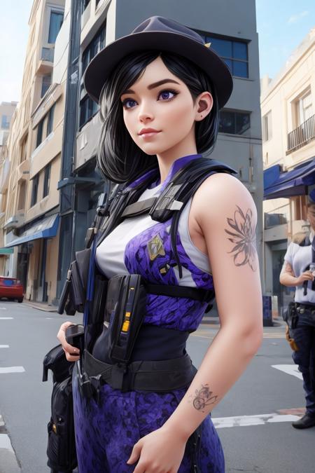 Aruni from Rainbow Six Siege