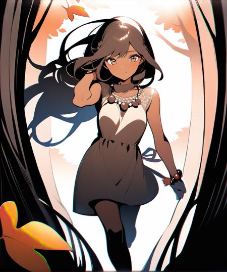 Brown Skin Anime girl