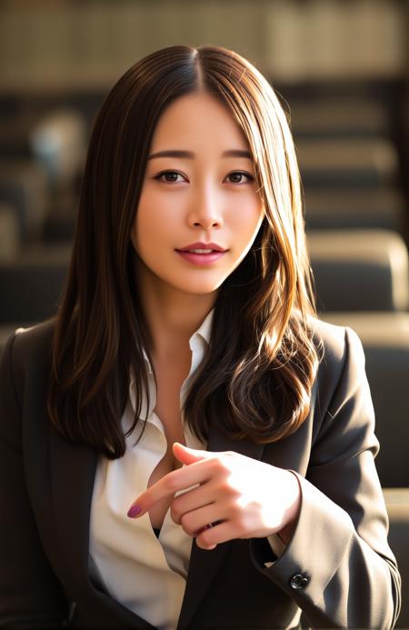 Virtual Asian Female Character 25