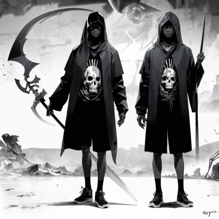 杜兰特死神皮肤（万圣节限定套装）/Death Durant/Kevin Durant Lora