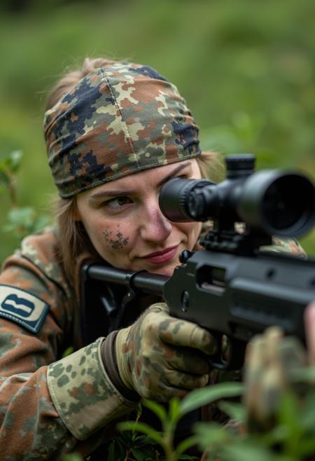 Flecktarn Camouflage - Flux