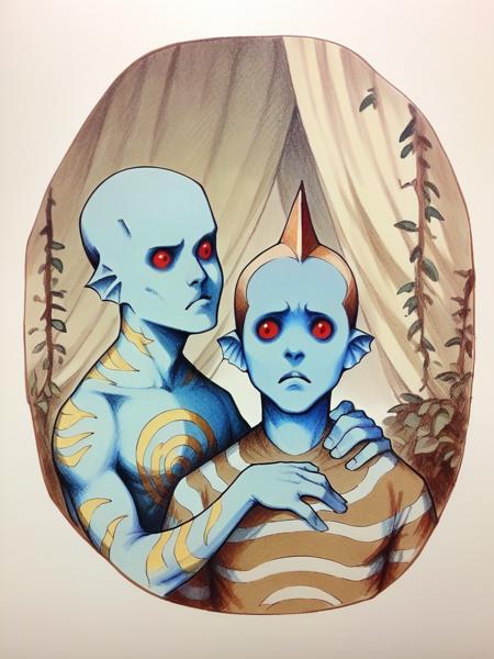 Vixon's Classic Art Styles - calavera paintings