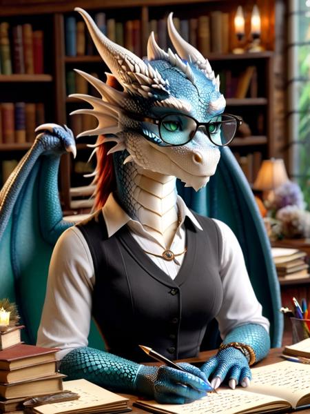 Dracthyr WoW Style [SDXL LoRA]