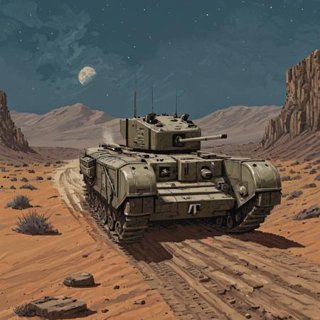 Churchill Tank (SDXL)