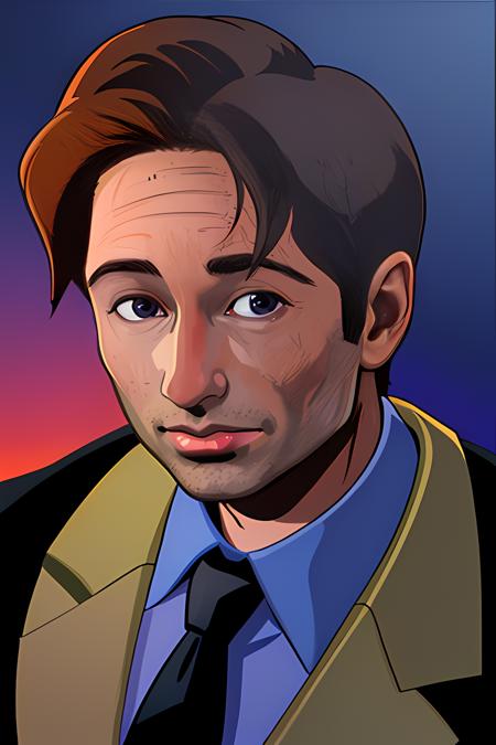 Fox Mulder Character LoRA SD