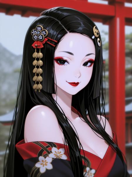 Kanzashi - Japanese Hair Ornament (Illustrious) - by EDG