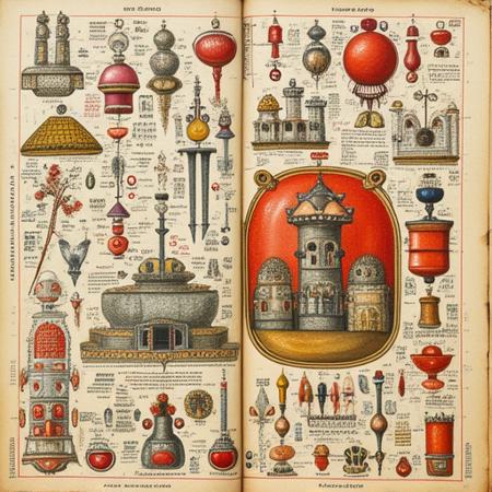style of Codex Seraphinianus [FLUX] 212