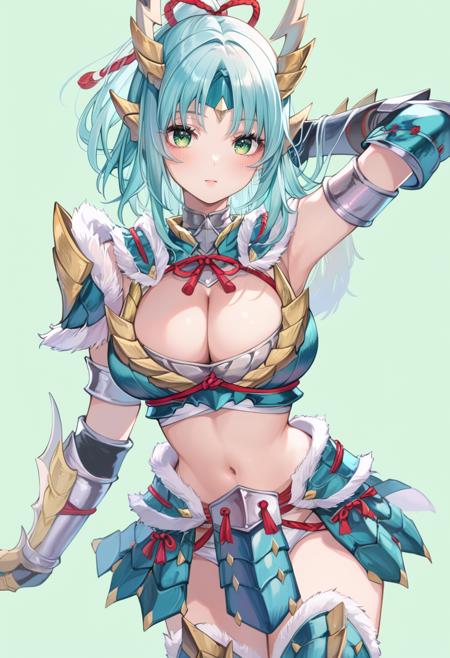 Monster Hunter - Zinogre Armor (ジンオウ装備) ponyXL