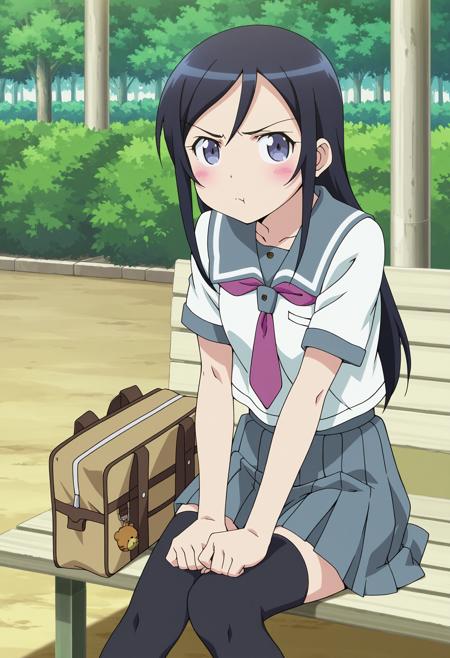 Ayase Aragaki (Ft. Kirino Kosaka, Oreimo) - Commission!