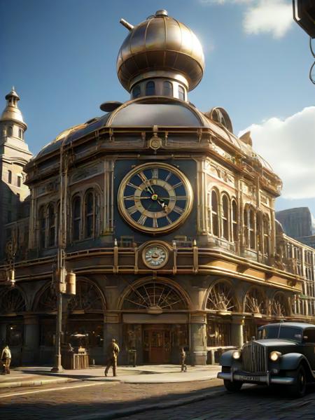 JJ's Building style - Steampunk