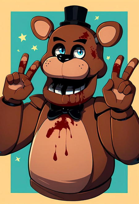 PonyXL + Illustrious Freddy Fazbear FNAF / Five Nights at Freddy's