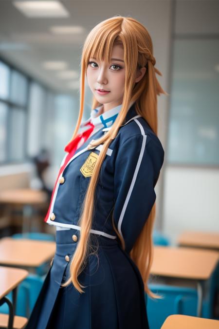 刀剑神域 结城明日奈 校服 yuuki asuna school uniform