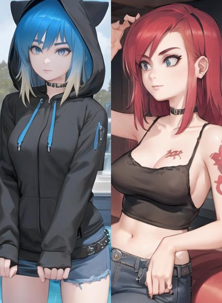 [Characters] Sisters of Sugar Tats - Summertime Saga (WIP)版本v1.0 (ID: 59307)