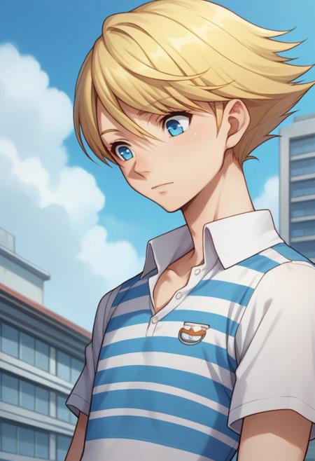 Teddie / Kuma (human form) - Persona 4 (Commission)