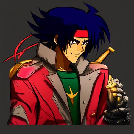 Domon Kasshu from Mobile Fighter G Gundam