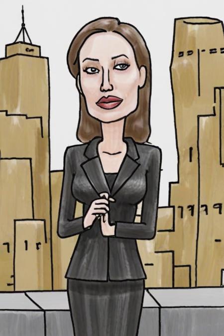 The Good Fight cartoon style