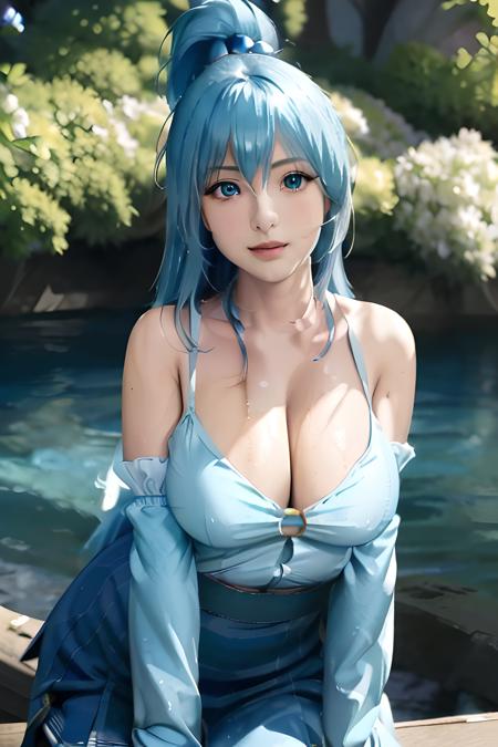 Aqua - Konosuba - Kono Subarashii Sekai ni Shukufuku wo - Anime LoRA - HyperRealsitic