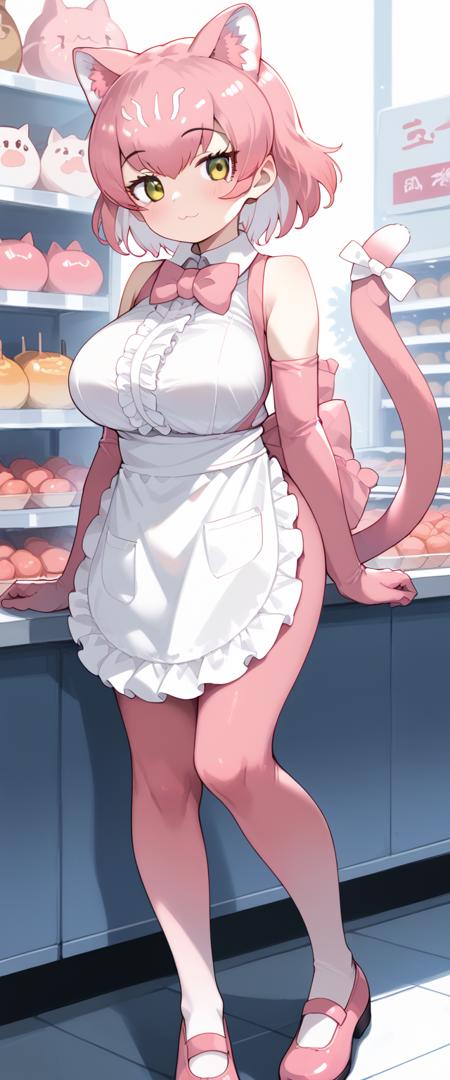 ピーチパンサー (けものフレンズ) / Peach Panther (2 Outfits) [Kemono Friends] [Pony Diffusion]版本v1.0 (ID: 733309)