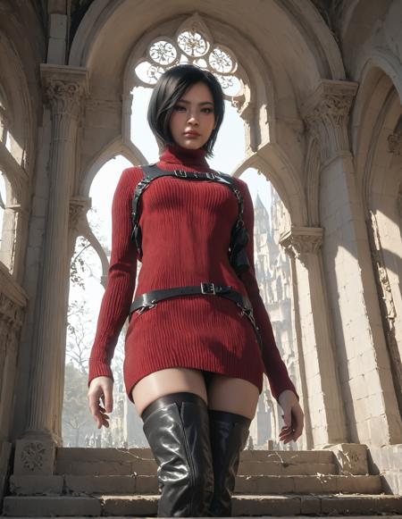 Ada Wong Resident Evil 4 - 3D model\2D (4 outfits) Pony