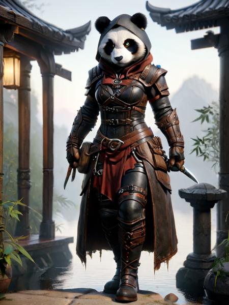 Pandaren WoW Style [SDXL LoRA]