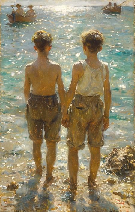style of Henry Scott Tuke [SDXL] 239
