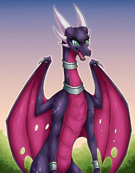 Corrupted Cynder【 The legend of Spyro - A New Beginning 】- 【PONY - FLUX - DSXL】
