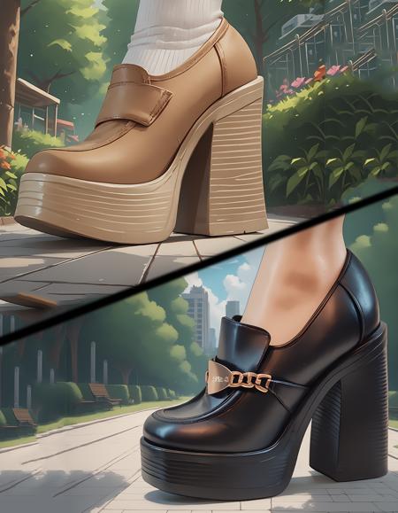 Bratty Platform Loafers版本v1.0 (ID: 895685)
