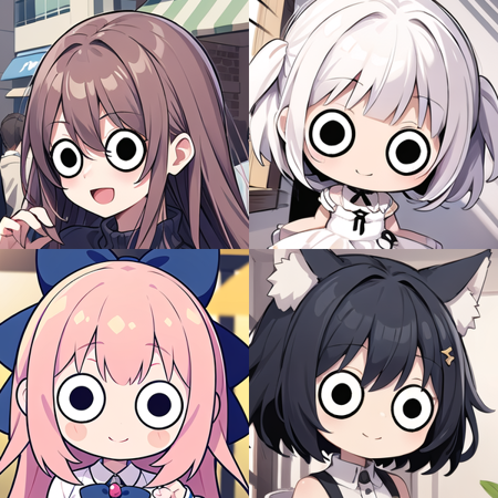 Comic expression eyes 4 / デフォル眼4版本v2.0 (ID: 244155)