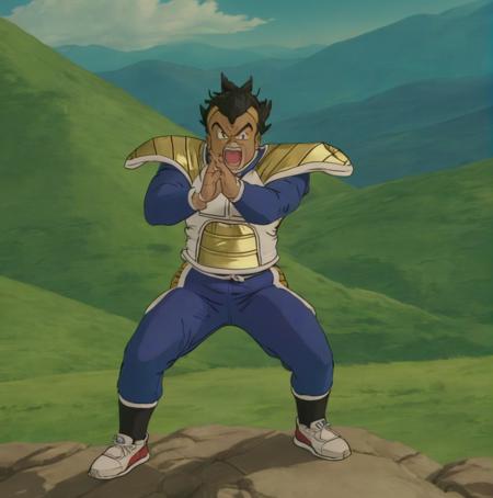 vageta saiyan armor