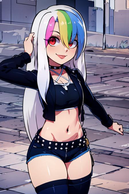Roxy Rainbow: Midnight Raver (Citron OC)  [Pony & SD1.5]