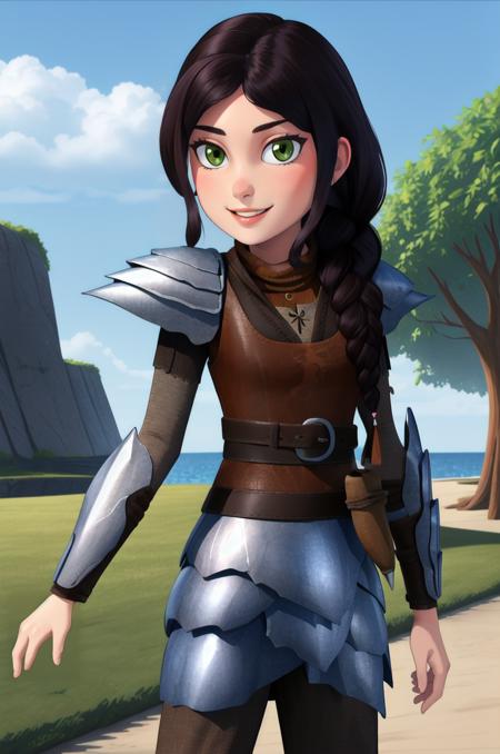 Dragons: Race to the Edge - Heather [COMMISSION]