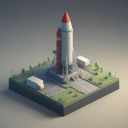 Isometric low poly XL