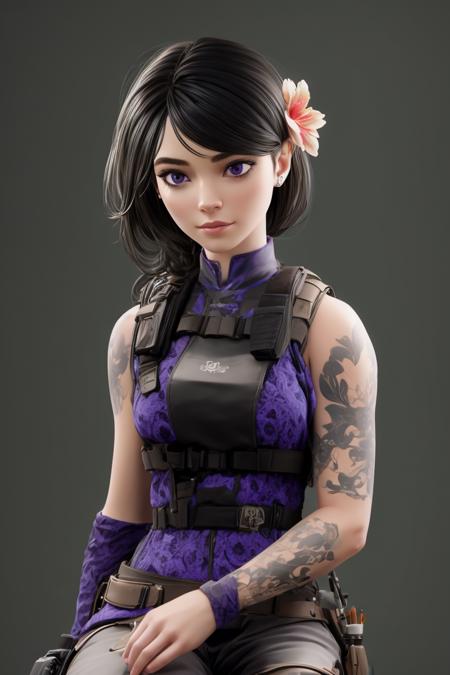 Aruni from Rainbow Six Siege