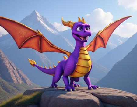 Spyro【 The legend of Spyro - Dawn of the Dragon 】