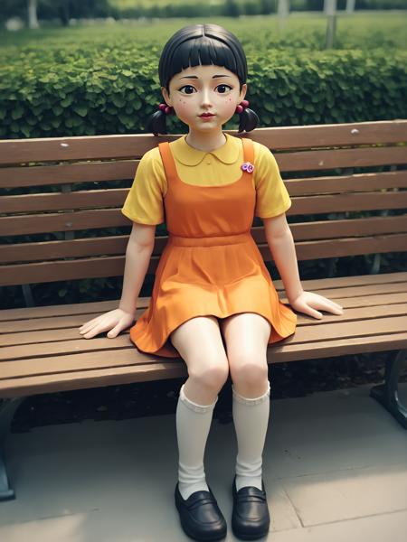 Young-hee (The doll from Squid Game)