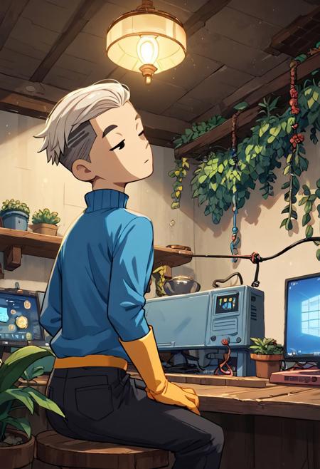Oxygen Not Included style (Klei entertainment)