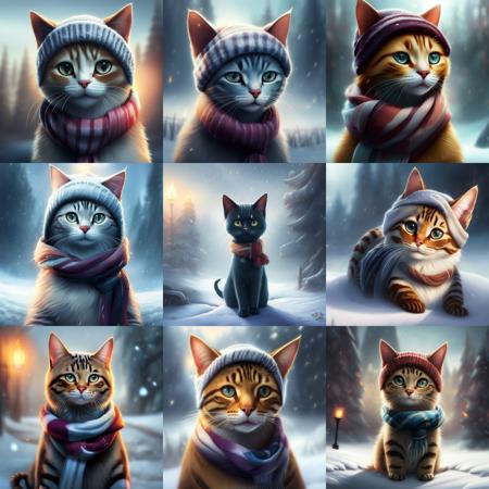 winter-cat-embeddings-sd-v2-1版本v1.1 (ID: 28475)
