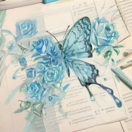 butterflyRoseC