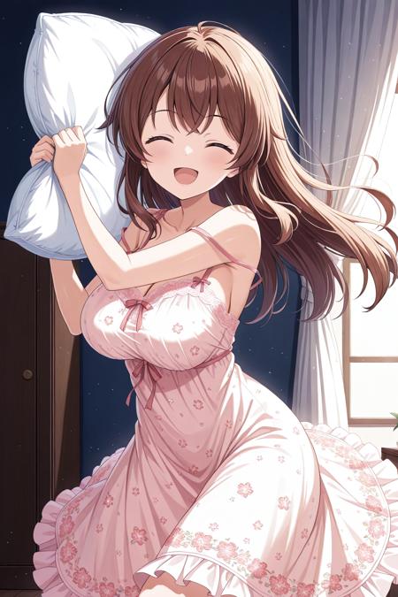Floral Nightgown Illustrious