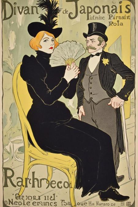 La Belle Époque Poster Style (Henri de Toulouse-Lautrec)